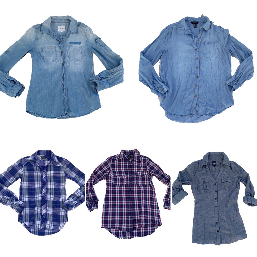 Bundle of Button-Up Shirts - All Size Small